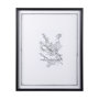 14078 - Spring Blooming V by Mercana Studio a Hand Embellished Textured Framed Art Print Matted under Glass