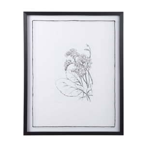 Spring Blooming VIII by Mercana Studio Hand Embellished Textured Framed Art Print Matted under Glass