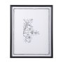 14083 - Spring Blooming X by Mercana Studio a Hand Embellished Textured Framed Art Print Matted under Glass