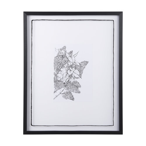 14084 - Spring Blooming XI by Mercana Studio a Hand Embellished Textured Framed Art Print Matted under Glass