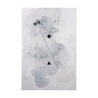 102088-L - Equilibrium I by Mercana Studio a Hand Embellished Textured Canvas