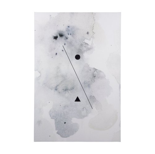 102088-L - Equilibrium I by Mercana Studio a Hand Embellished Textured Canvas