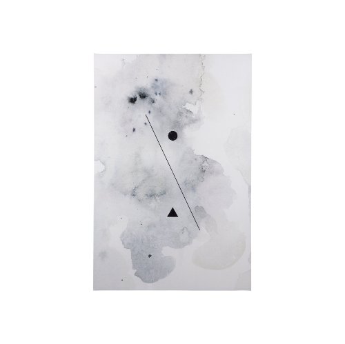 102088-S - Equilibrium I by Mercana Studio a Hand Embellished Textured Canvas