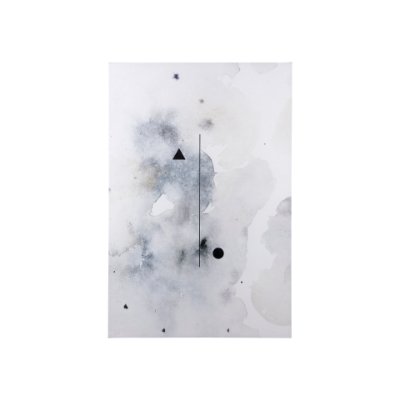 102089-S - Equilibrium II by Mercana Studio a Hand Embellished Textured Canvas