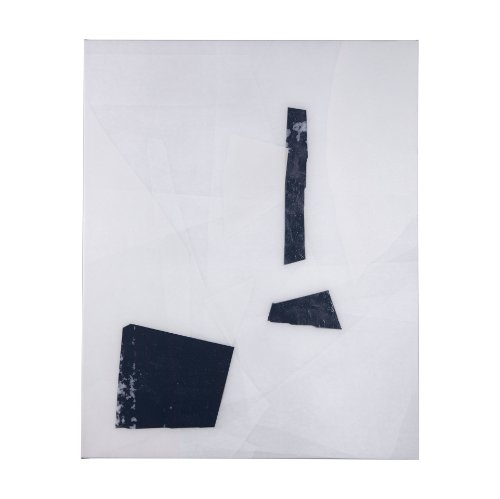 102092-L - The Shapes I by Mercana Studio a Hand Embellished Textured Canvas
