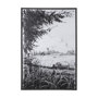 102098-FL - Farm View I by Mercana Studio a Hand Embellished Textured Framed Canvas