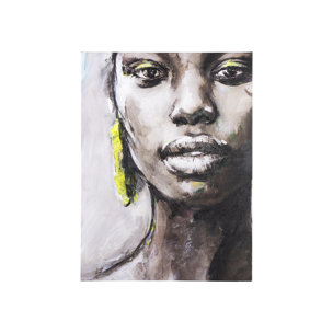 Unity IV Woman (S) by Mercana Studio a Hand Embellished Textured Canvas