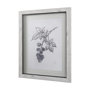 14072 - WildBerry Collection Blackberry Mercana Studio Hand Embellished Framed Art Print Matted under Glass