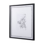 14079 - Spring Blooming VI by Mercana Studio a Hand Embellished Textured Framed Art Print Matted under Glass