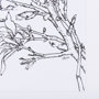 14079 - Spring Blooming VI by Mercana Studio a Hand Embellished Textured Framed Art Print Matted under Glass