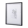 14081 - Spring Blooming VIII by Mercana Studio Hand Embellished Textured Framed Art Print Matted under Glass