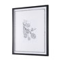14082 - Spring Blooming IX by Mercana Studio a Hand Embellished Textured Framed Art Print Matted under Glass