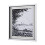 14086 - Farm View I by Mercana Studio a Hand Embellished Textured Framed Art Print Matted under Glass