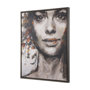102101-FL - Unity II Woman (FL) by Mercana Studio a Hand Embellished Textured Framed Canvas