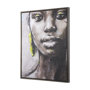 102103-FL - Unity IV Woman (FL) by Mercana Studio a Hand Embellished Textured Framed Canvas