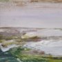 102107-S - Sea View by Mercana Studio a Hand Embellished Textured Canvas