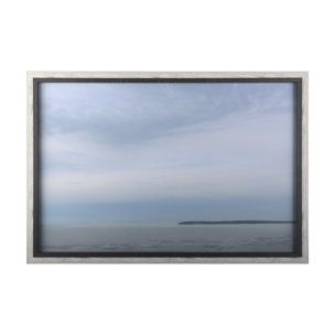 Point Roberts by Mercana Studio a Hand Embellished Textured Framed Photo Art Print Matted under Glas