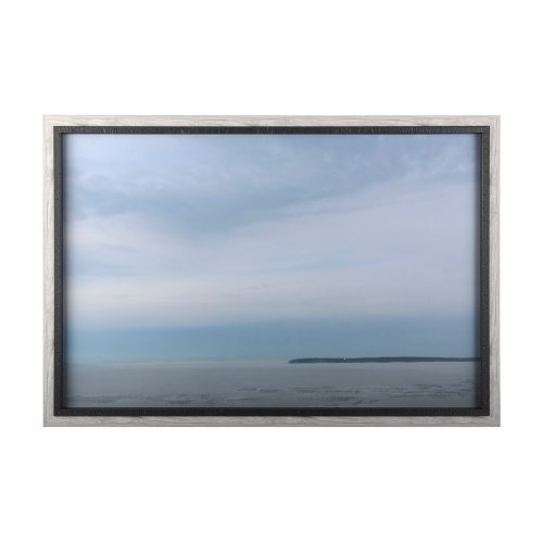14088 - Point Roberts by Mercana Studio a Hand Embellished Textured Framed Photo Art Print Matted under Glas