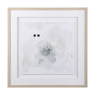 14089 - Equilibrium III by Mercana Studio a Hand Embellished Textured Framed Art Print Matted under Glass