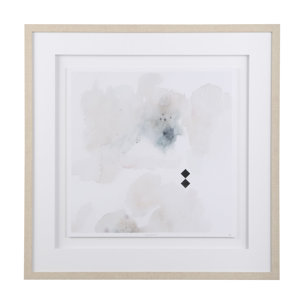 Equilibrium IV by Mercana Studio a Hand Embellished Textured Framed Art Print Matted under Glass