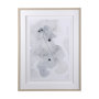 14091 - Equilibrium I by Mercana Studio a Hand Embellished Textured Framed Art Print Matted under Glass