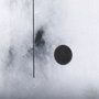 14092 - Equilibrium II by Mercana Studio a Hand Embellished Textured Framed Art Print Matted under Glass