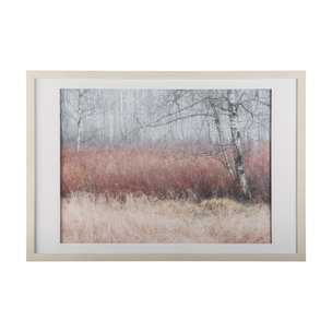 Woddlland pastels by Mercana Studio a Hand Embellished Textured Framed Photo Art Print Matted under 