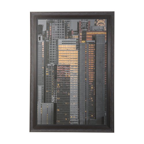 14095 - Golden Reflections I by Mercana Studio a Framed Photo Art Print Matted under Glass