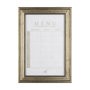 14097 - MENU I by Mercana Studio a Hand Embellished Textured Framed Art Print Matted under Glass