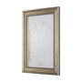 14097 - MENU I by Mercana Studio a Hand Embellished Textured Framed Art Print Matted under Glass