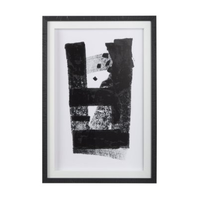 14102 - Wind I by Mercana Studio a Hand Embellished Textured Framed Art Print Matted under Glass