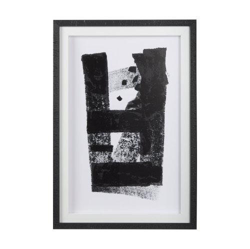 14102 - Wind I by Mercana Studio a Hand Embellished Textured Framed Art Print Matted under Glass
