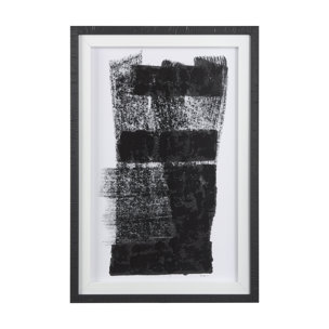 Wind II by Mercana Studio a Hand Embellished Textured Framed Art Print Matted under Glass