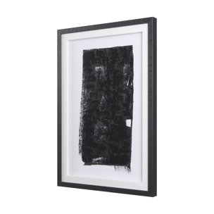 Wind III by Simeng a Framed Art Print Matted under Glass