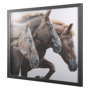 14105 - Bold Equine - Run by Mercana Studio a Hand Embellished Textured Framed Photo Art Print Matted under 