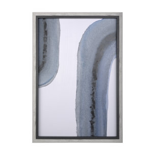 Water Arch II by Mercana Studio a Hand Embellished Textured Framed Art Print