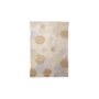 69761 - Mayson 5x8 Cream Multi-Colored Honeycomb Pattern Area Rug