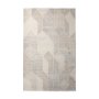 69770 - Kolt 9x12 Neutral Geometric Patterned Wool Area Rug