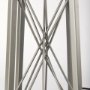 68111 - Raen (28.5"H) Gray Metal Octagonal Base w/Beige Shade Table Lamp