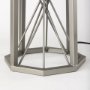 68111 - Raen (28.5"H) Gray Metal Octagonal Base w/Beige Shade Table Lamp