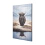 69756 - Wild Ox Painting on Wood