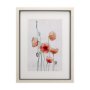 14163 - Meadow flowers I by Mercana Studio a Hand Embellished Textured Framed Art Print Matted under Glass