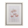 14164 - Meadow flowers II by Mercana Studio a Hand Embellished Textured Framed Art Print Matted under Glass