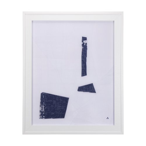14167 - The Shapes I by Mercana Studio a Hand Embellished Textured Framed Art Print