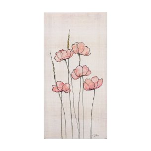 Meadow flowers II by Mercana Studio a Hand Embellished Textured Canvas