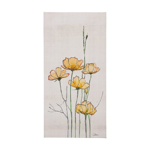 102132-L - Meadow flowers III by Mercana Studio a Hand Embellished Textured Canvas