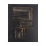 102141-L - Lines I by Mercana Studio a Hand Embellished Textured Canvas