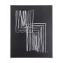 102142-L - Lines II by Mercana Studio a Hand Embellished Textured Canvas