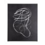 102146-L - Lines VI by Mercana Studio a Hand Embellished Textured Canvas