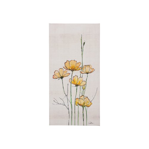 102132-S - Meadow flowers III by Mercana Studio a Hand Embellished Textured Canvas